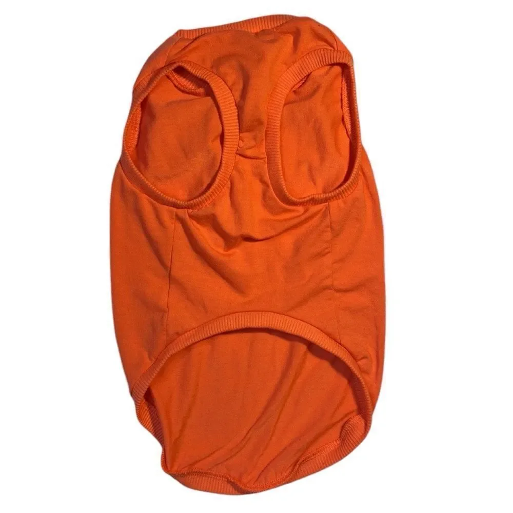 Snack Bandit Orange Dog Basic Tank Tee Shirt